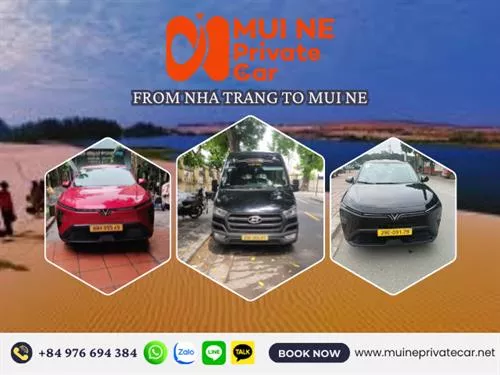 Transfer From Nha Trang To Mui Ne By Private Car